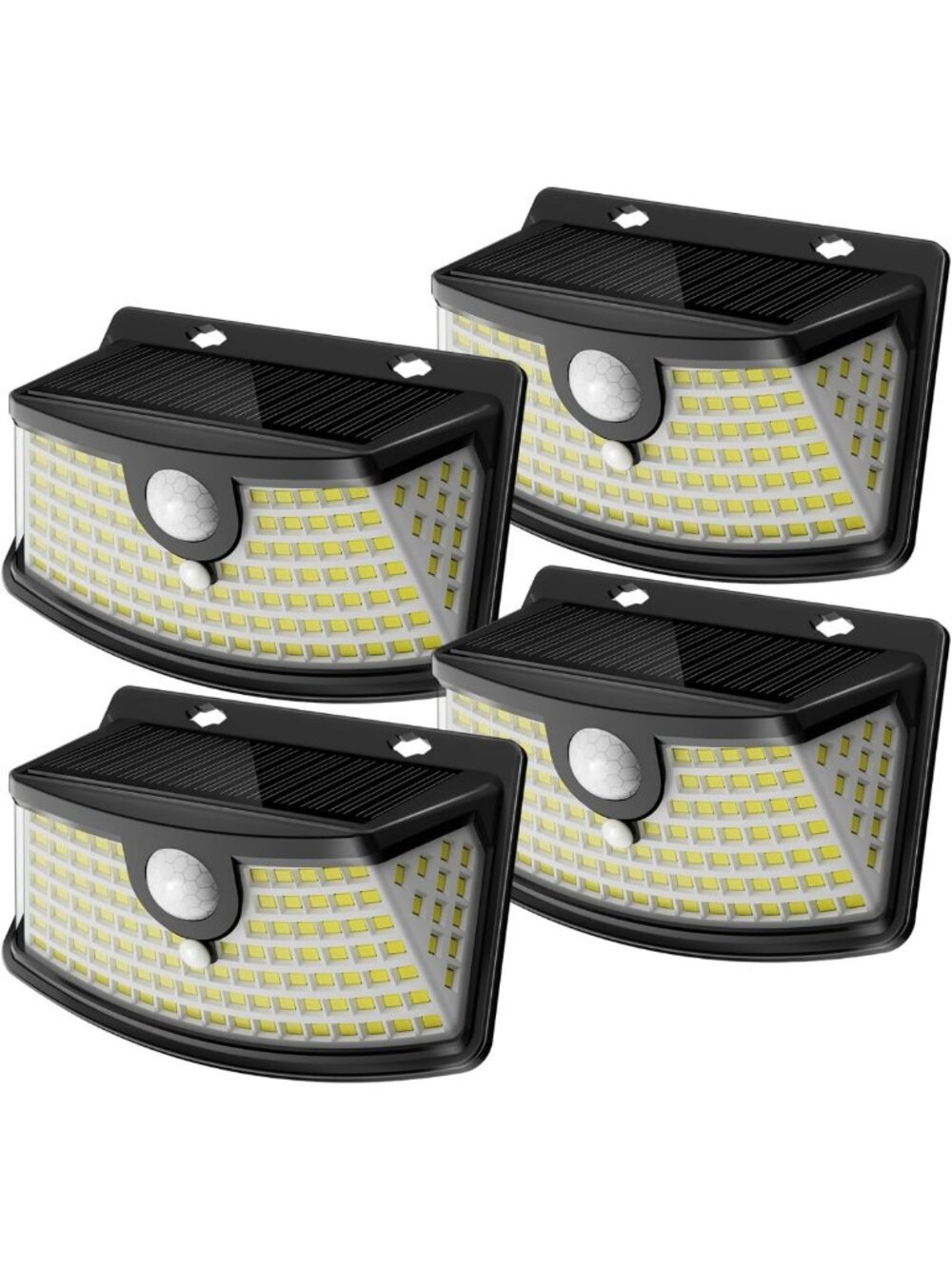120 LED Solar Motion Sensor Lights - 270° Wide Angle, Waterproof Outdoor